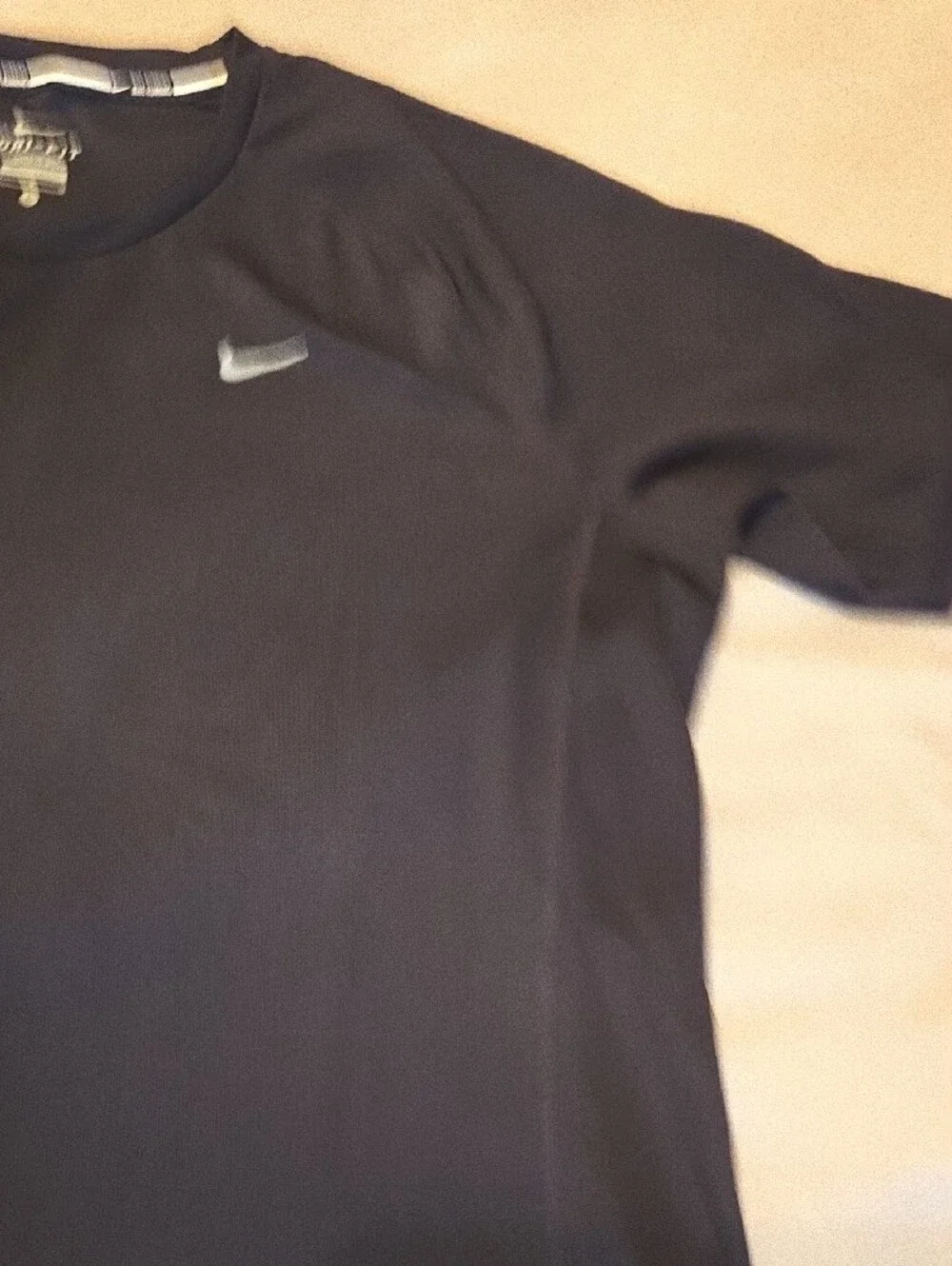 Nike Black Short Sleeve Dri-FIT Tee